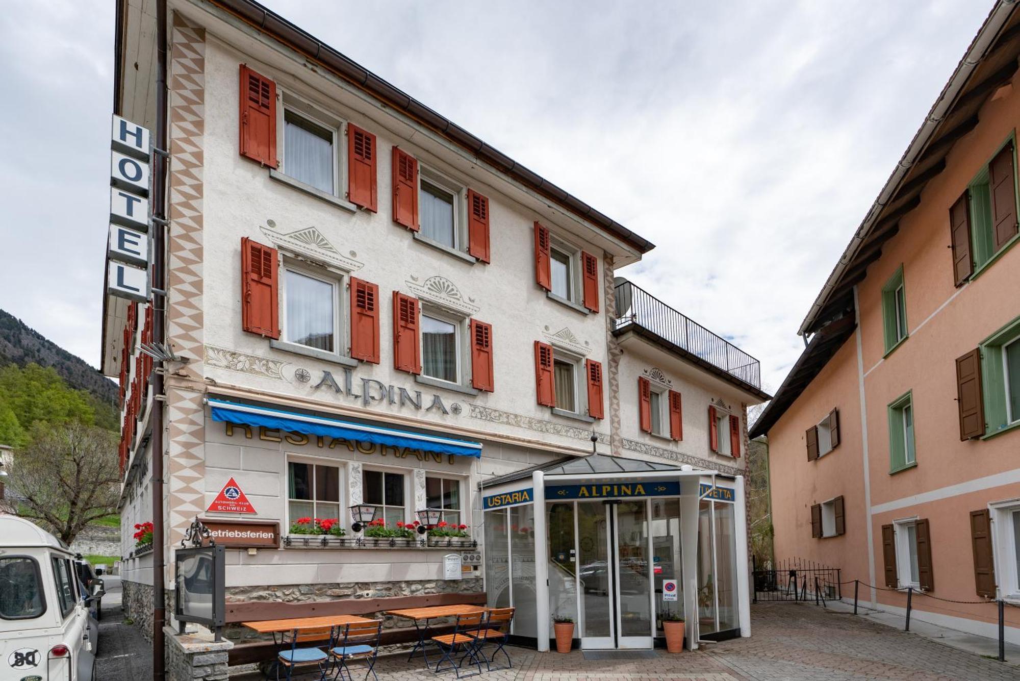 Hotel Alpina Zernez Exterior foto